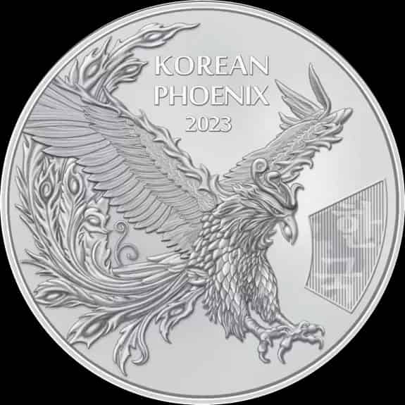 Korean Phoenix 1 uncja Srebra 2023 - thumbnail 1