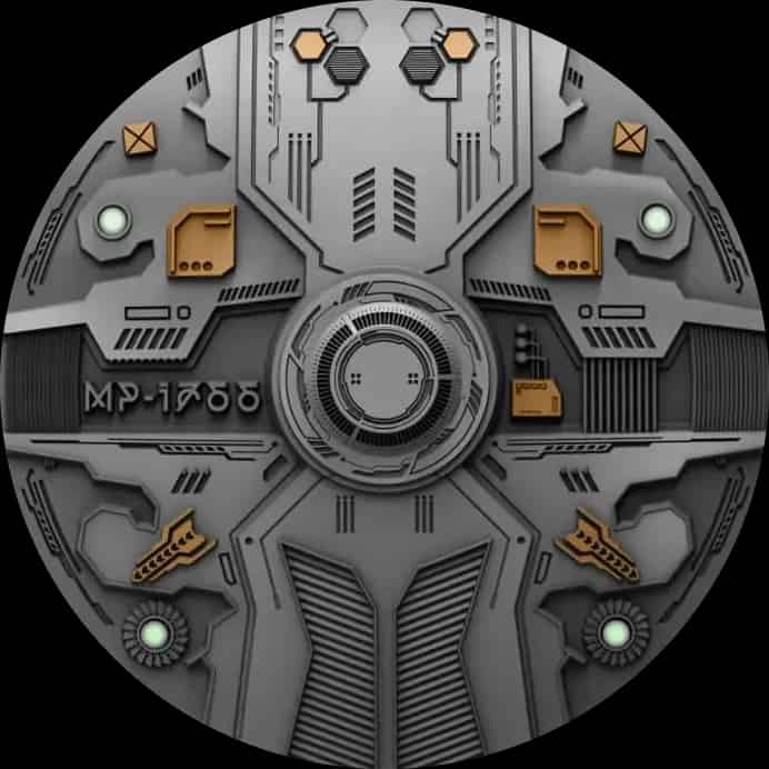 UFO MP- 1766 Lewitująca Moneta 7 uncji Srebra 2024 - thumbnail 1