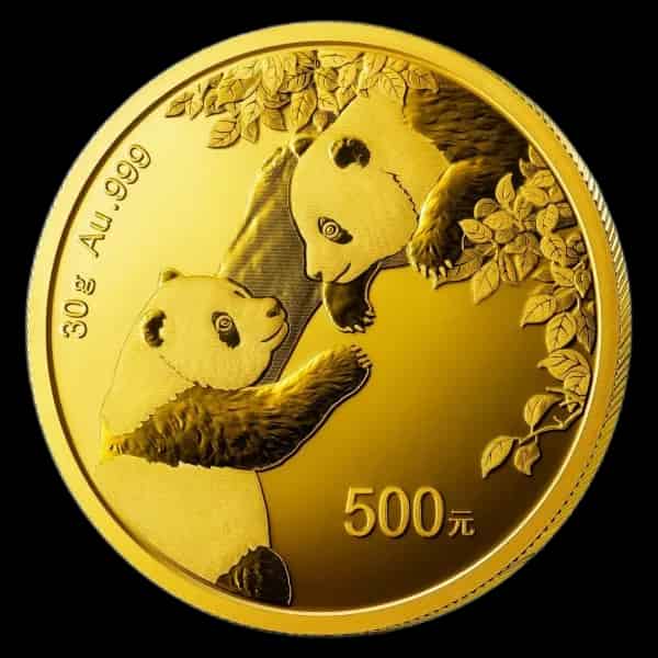 Chińska Panda 30g złota 2023 - thumbnail 1