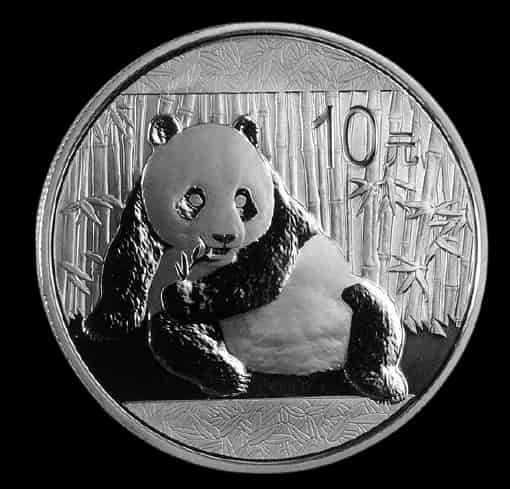 Chińska Panda 1 uncja srebra 2015 - thumbnail 1