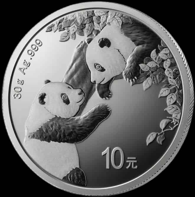 Chińska Panda 30g srebra 2023 - thumbnail 1