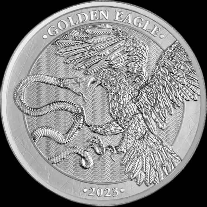 Malta Golden Eagle 1 uncja srebra 2023 - thumbnail 1