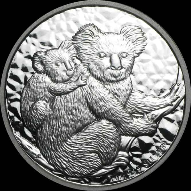 Koala 1 uncja srebra 2008 - thumbnail 1