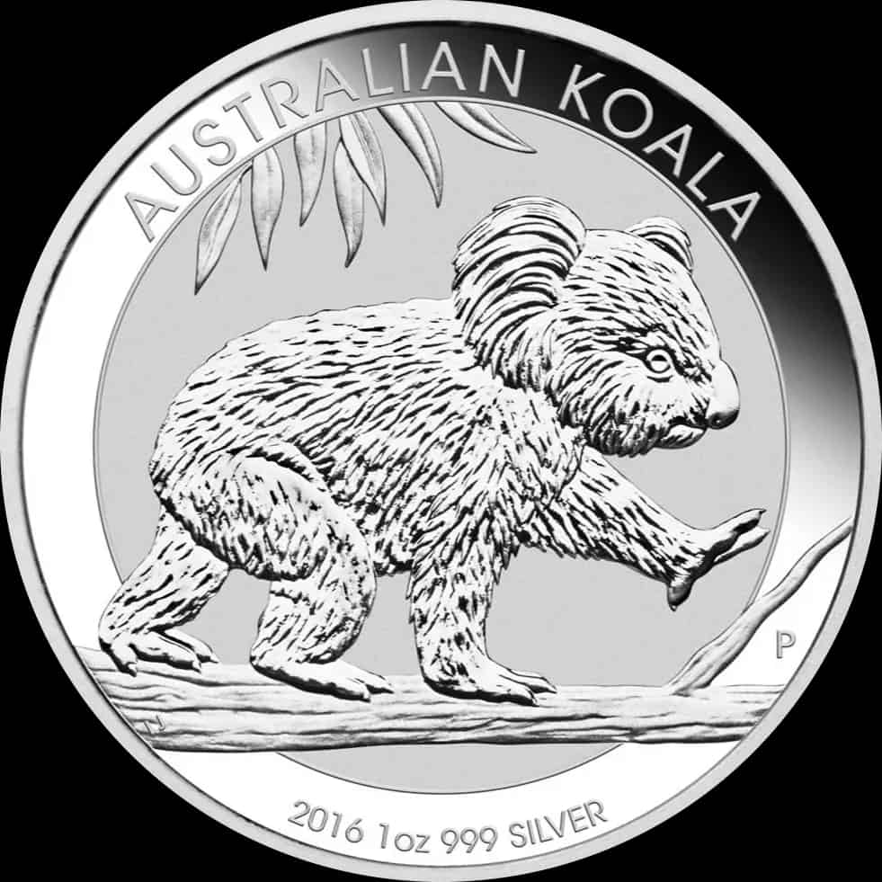 Koala 1 uncja srebra 2016 - thumbnail 1