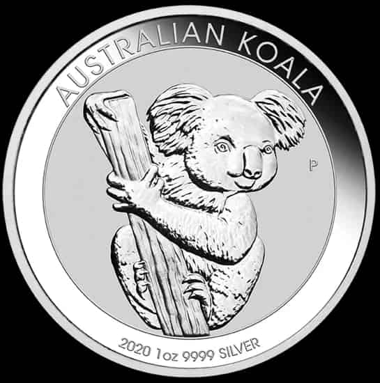 Koala 1 uncja srebra 2020 - thumbnail 1