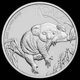 Koala 1 uncja srebra 2022 - thumbnail 1