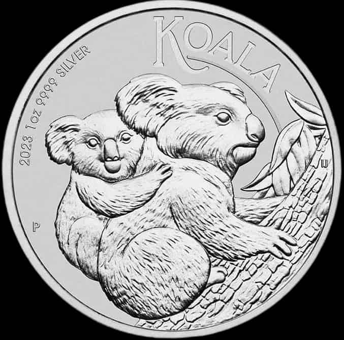 Koala 1 uncja srebra 2023 - thumbnail 1