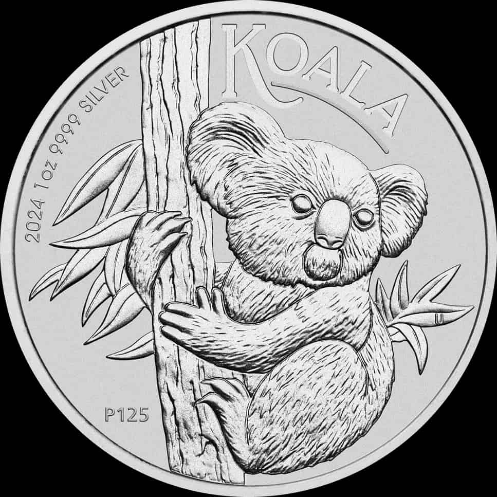 Koala 1 uncja srebra 2024 - thumbnail 1