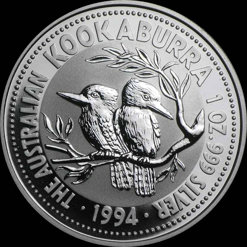 Kookaburra 1 uncja srebra 1994 - thumbnail 1