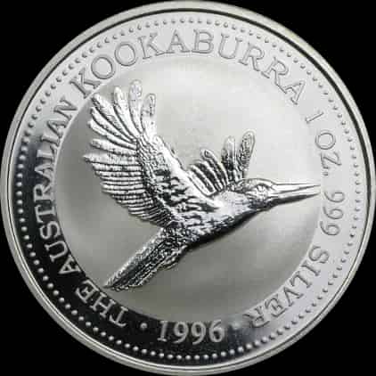 Kookaburra 1 uncja srebra 1996 - thumbnail 1