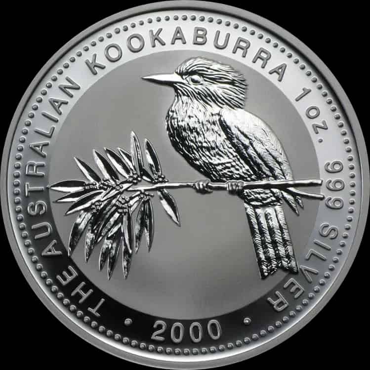 Kookaburra 1 uncja srebra 2000 - thumbnail 1