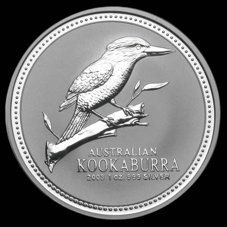 Kookaburra 1 uncja srebra 2003 - thumbnail 1