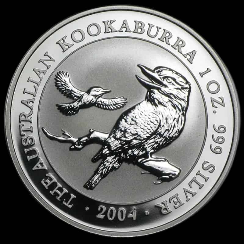 Kookaburra 1 uncja srebra 2004 - thumbnail 1