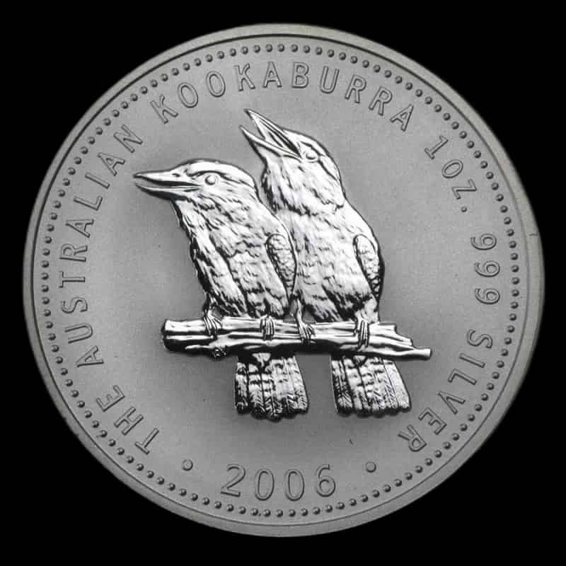 Kookaburra 1 uncja srebra 2006 - thumbnail 1