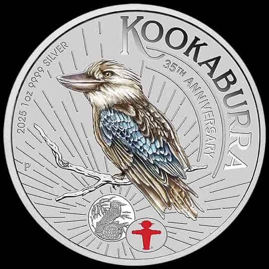 Kookaburra WMF 1 uncja srebra 2025 - thumbnail 1