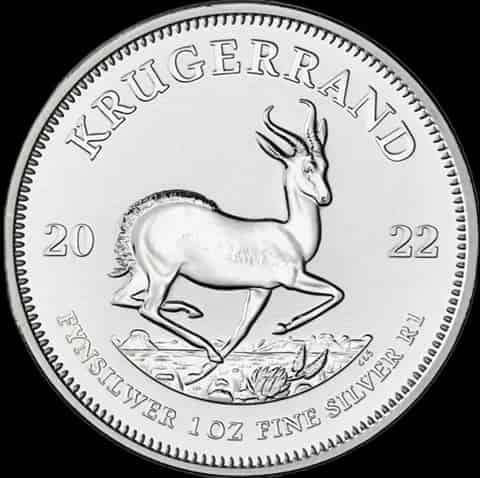 Krugerrand 1 uncja srebra 2022 - thumbnail 1