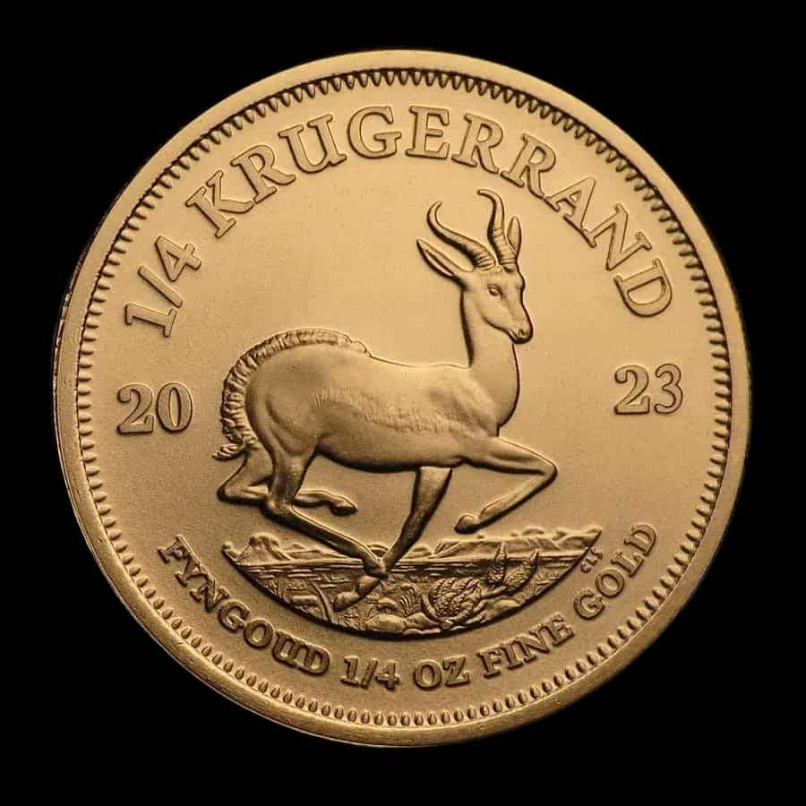 Krugerrand 1/4 uncji złota 2023 - thumbnail 1