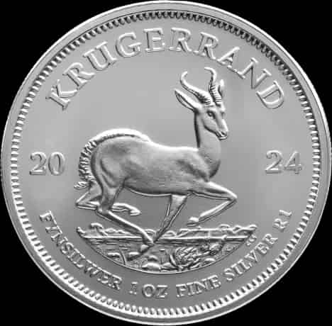 Krugerrand 1 uncja srebra 2024 - thumbnail 1