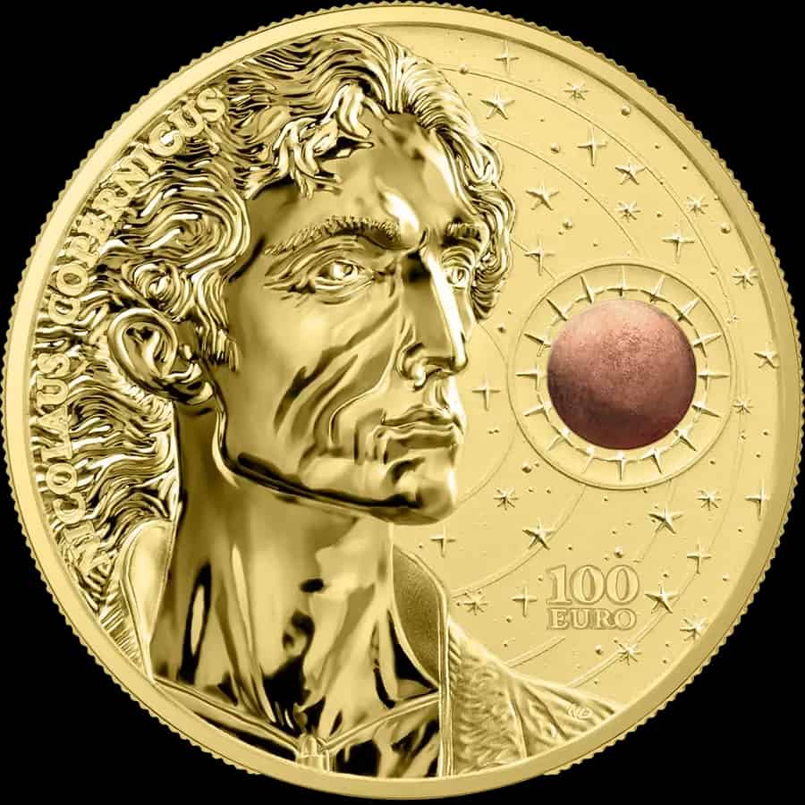 Malta Copernicus 1 uncja złota 2023 - thumbnail 1