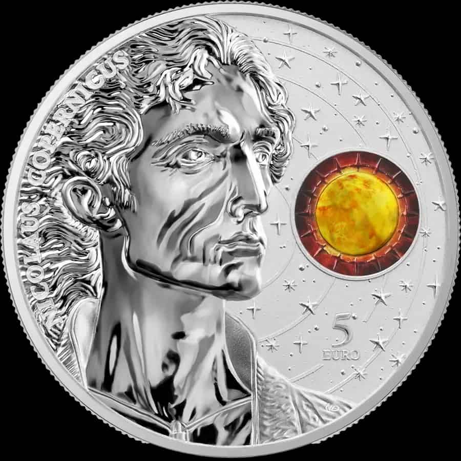 Malta Copernicus 1 uncja srebra 2023 - thumbnail 1