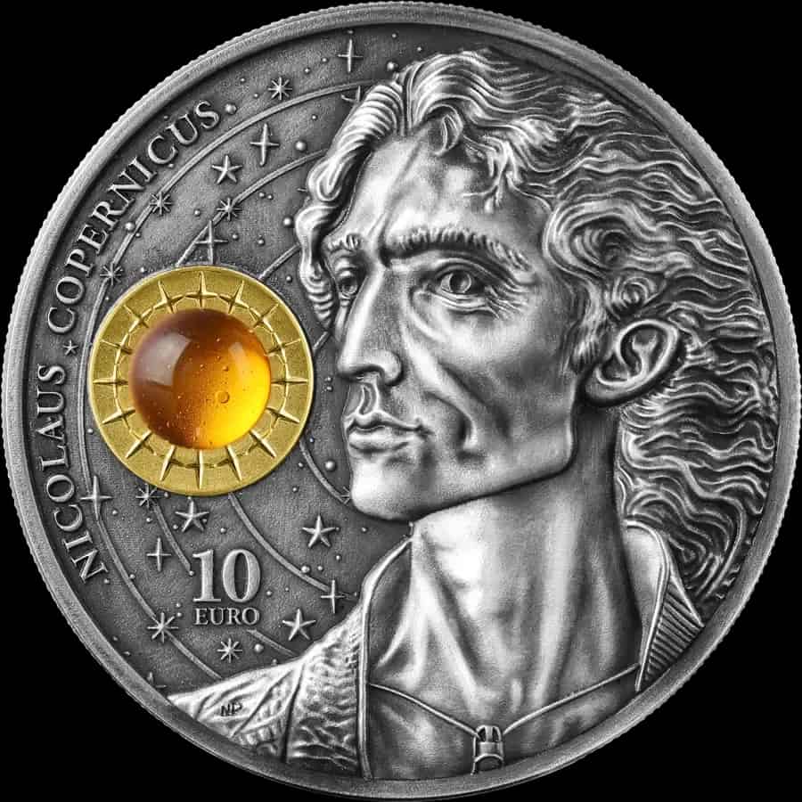 Malta Copernicus 2 uncje srebra 2023 - thumbnail 1