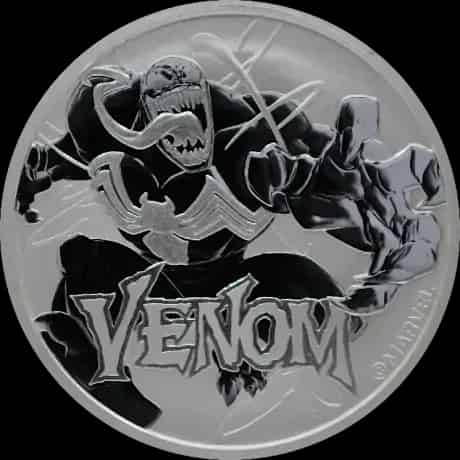 Marvel Venom 1 uncja srebra 2020 - thumbnail 1