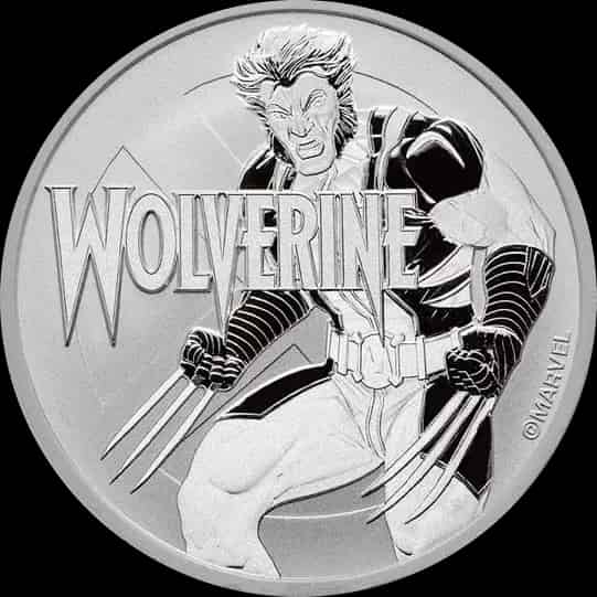 Marvel Wolverine 1 uncja srebra 2021 - thumbnail 1
