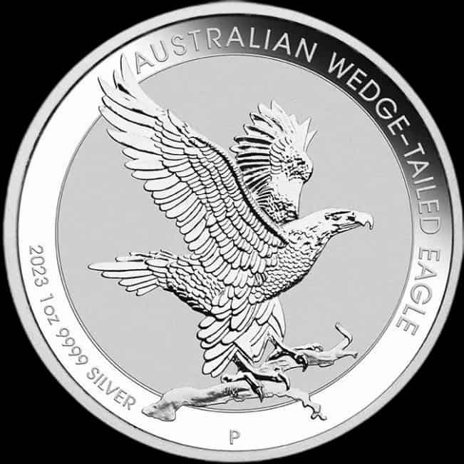 Orzeł Australijski Wedge-Tailed Eagle 1 uncja srebra 2023 - thumbnail 1
