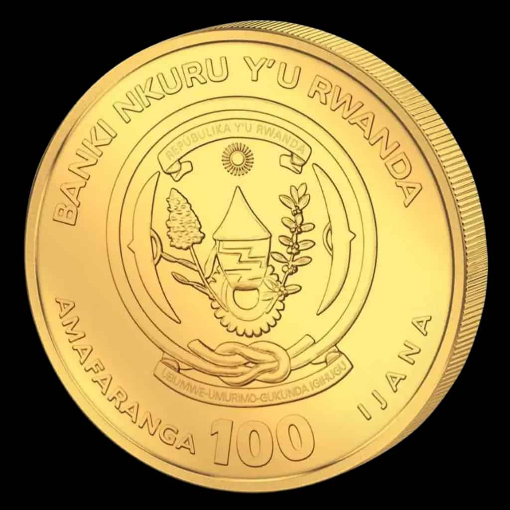 Rwanda Lunar Rok Konia 1 uncja Złota 2026 - thumbnail 2