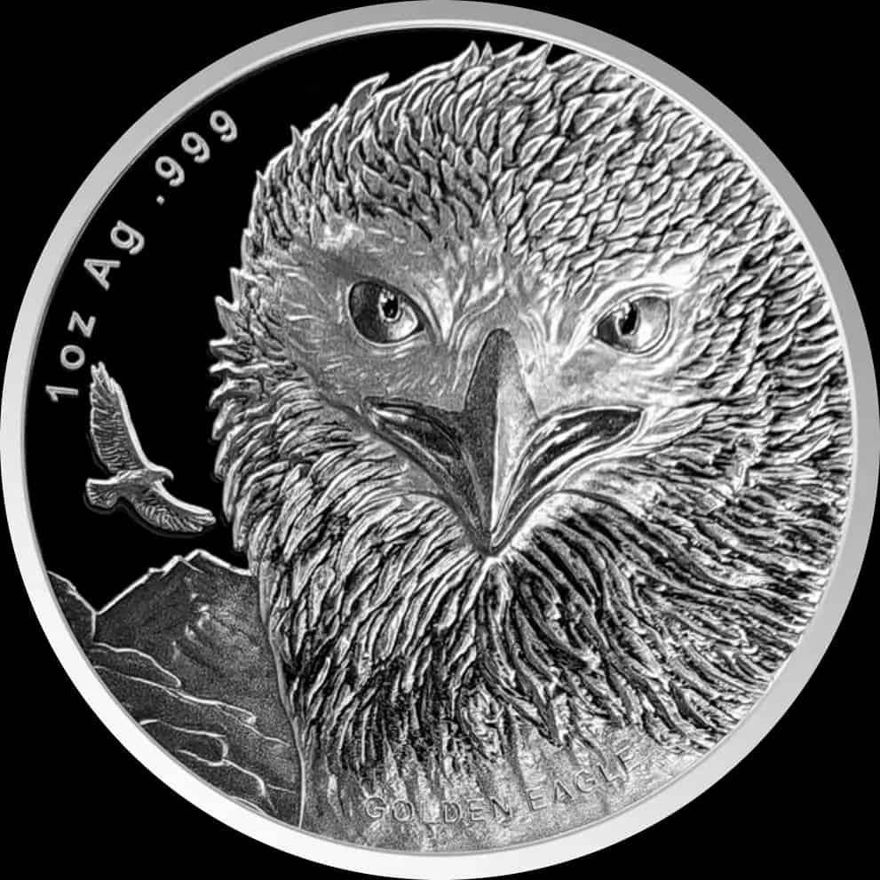 Samoa Golden Eagle 1 uncja Srebra 2024 - thumbnail 1
