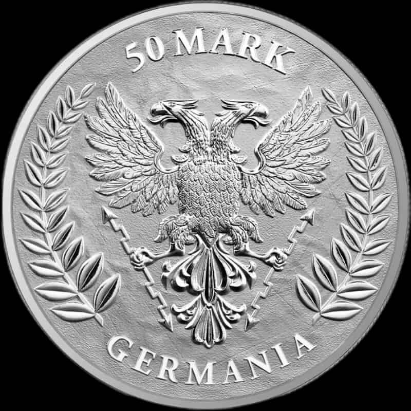 Germania 10 uncji Srebra 2021 - thumbnail 2