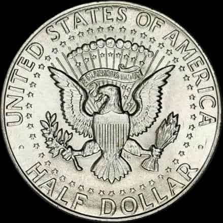 Srebrna Moneta John F. Kennedy 1964 - thumbnail 2