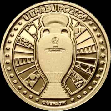 UEFA Euro 2024 1/10 uncji złota - thumbnail 1