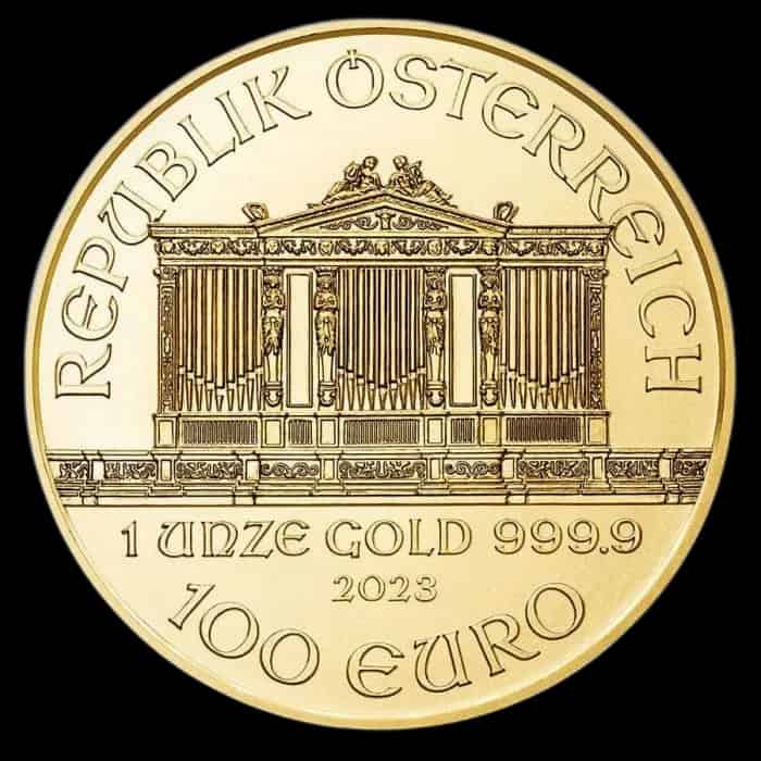 Wiedeński Filharmonik 1 uncja złota 2023 - thumbnail 2