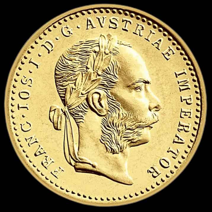 Złoty Dukat Austriacki 1915 Nowe Bicie - thumbnail 1