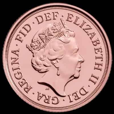 Złoty Suweren Elżbieta II 2022 - thumbnail 1