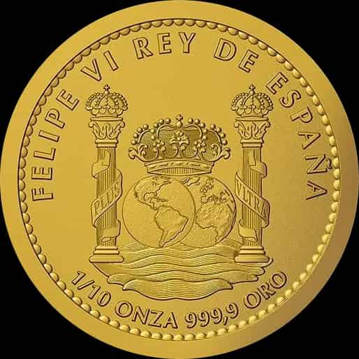 Hiszpański Koń Carthusian 1/10 uncji złota 2024 - image 2