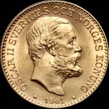 10 Koron Szwedzkich Oskar II - image 1