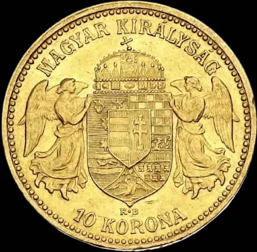 10 Koron Węgierskich Franciszek Józef I - image 2