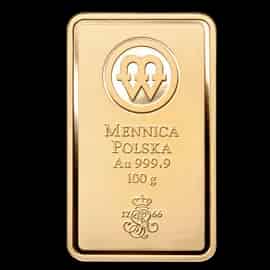 Sztabka 100g złota Mennica Polska - image 1