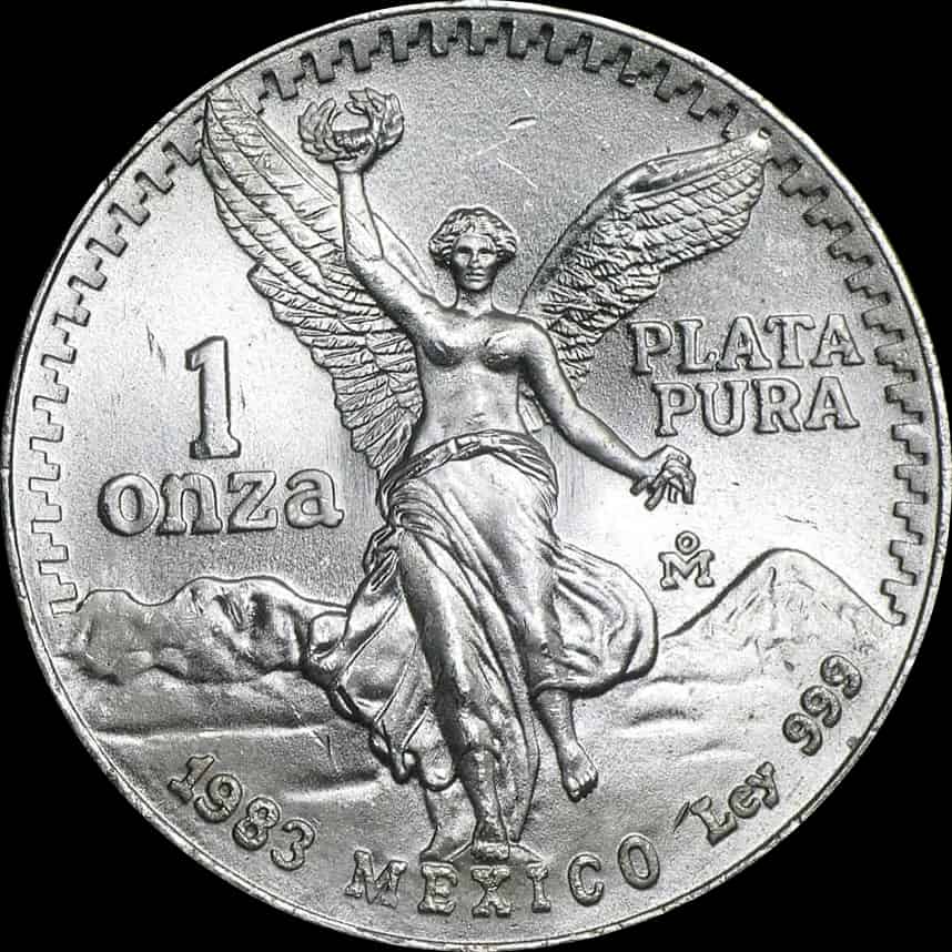 Mexican Libertad 1 uncja srebra 1983 - image 1