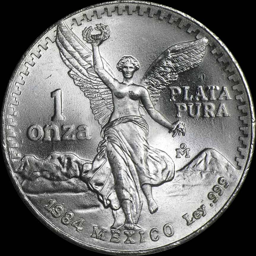 Mexican Libertad 1 uncja srebra 1984 - image 1