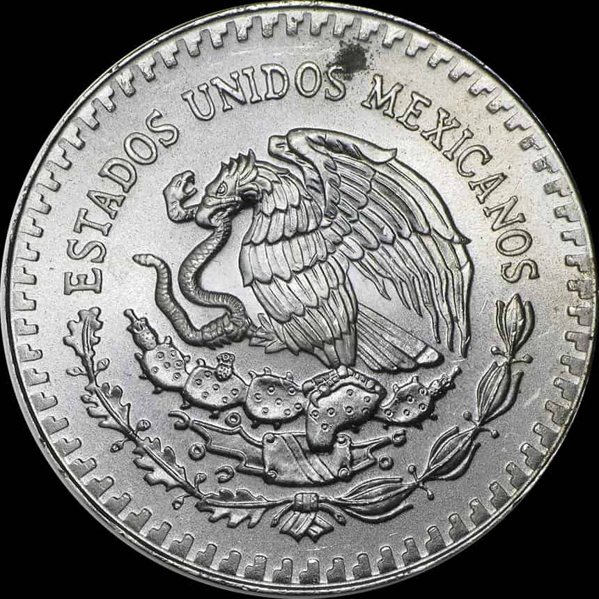 Mexican Libertad 1 uncja srebra 1986 - image 2