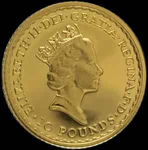Britannia 1/10 uncji Złota 1996 - image 2