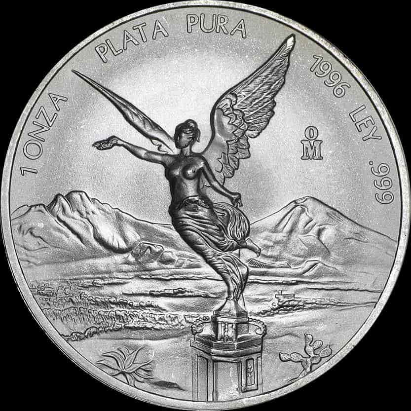 Mexican Libertad 1 uncja srebra 1996 - image 1