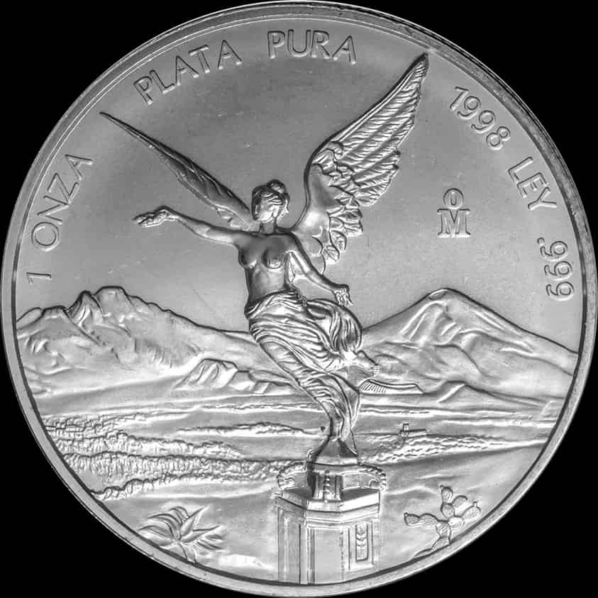 Mexican Libertad 1 uncja srebra 1998 - image 1