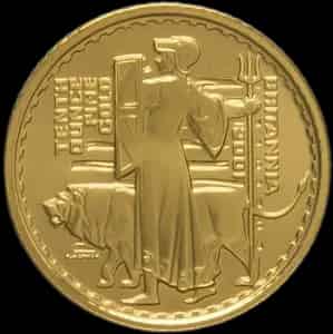 Britannia 1/10 uncji Złota 2001 - image 1