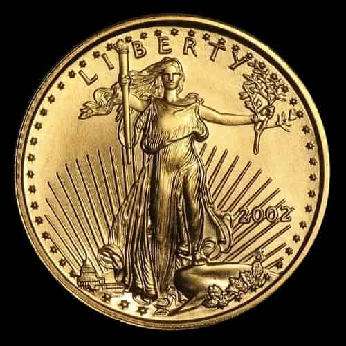 Amerykański Orzeł 1/10 uncji złota 2002 - image 1