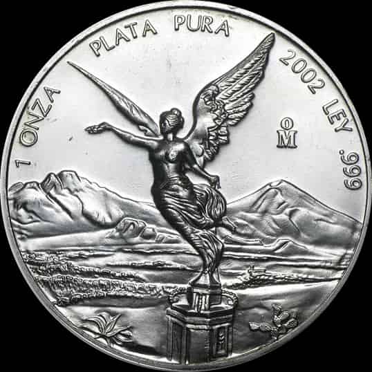 Mexican Libertad 1 uncja srebra 2002 - image 1