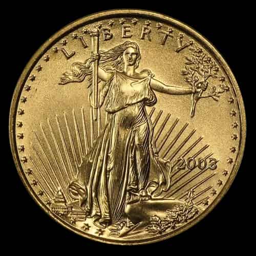 Amerykański Orzeł 1/10 uncji złota 2003 - image 1